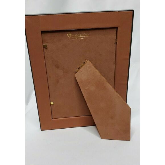 NATALINI WOOD PICTURE FRAME, Brand New, green/white 5x7 Made in Italy - Picture 2 of 2